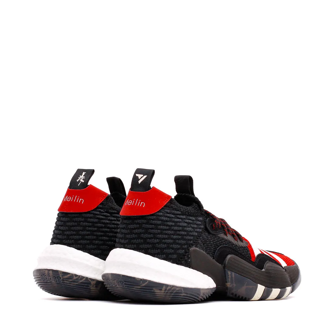 Adidas Basketball Men Trae Young 2 Black White Red IF2163