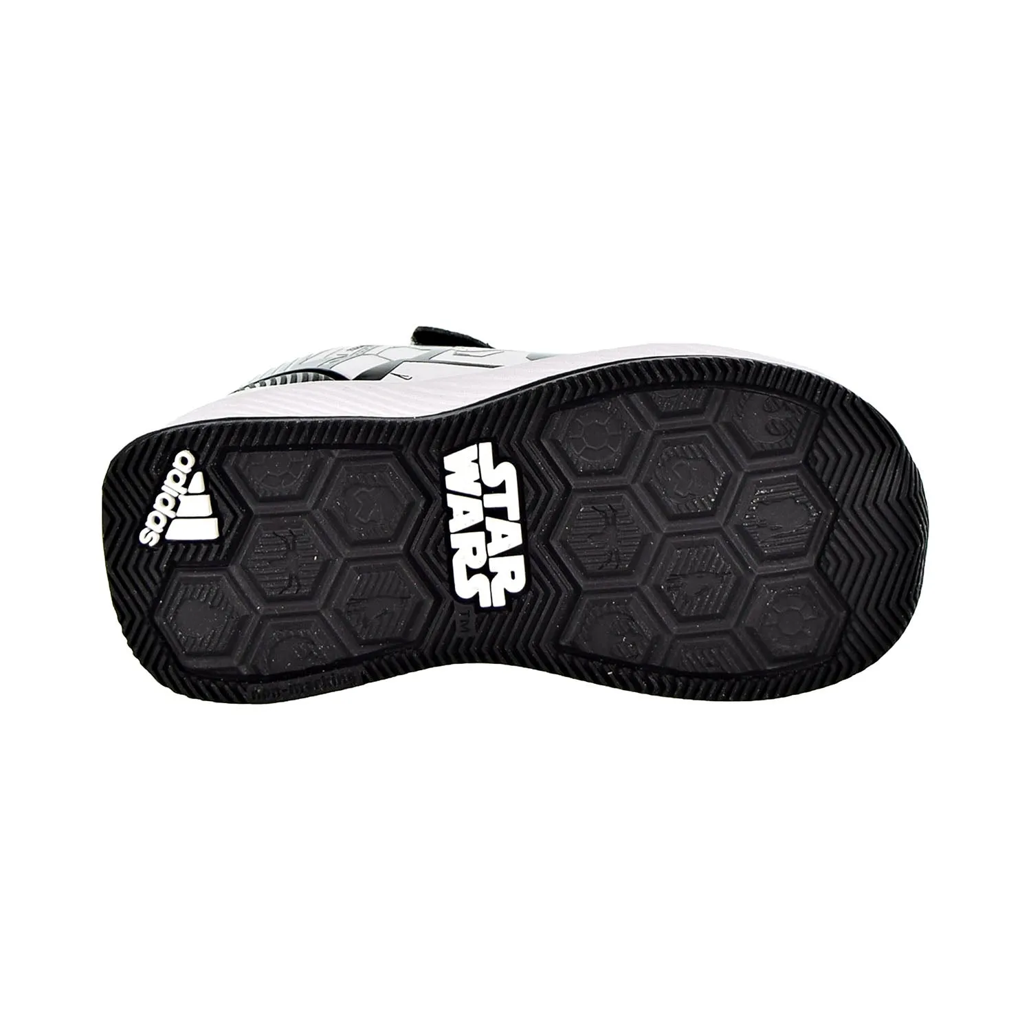 Adidas RapidaRun Star Wars Toddler Shoes Core Black/Cloud White/Scarlet