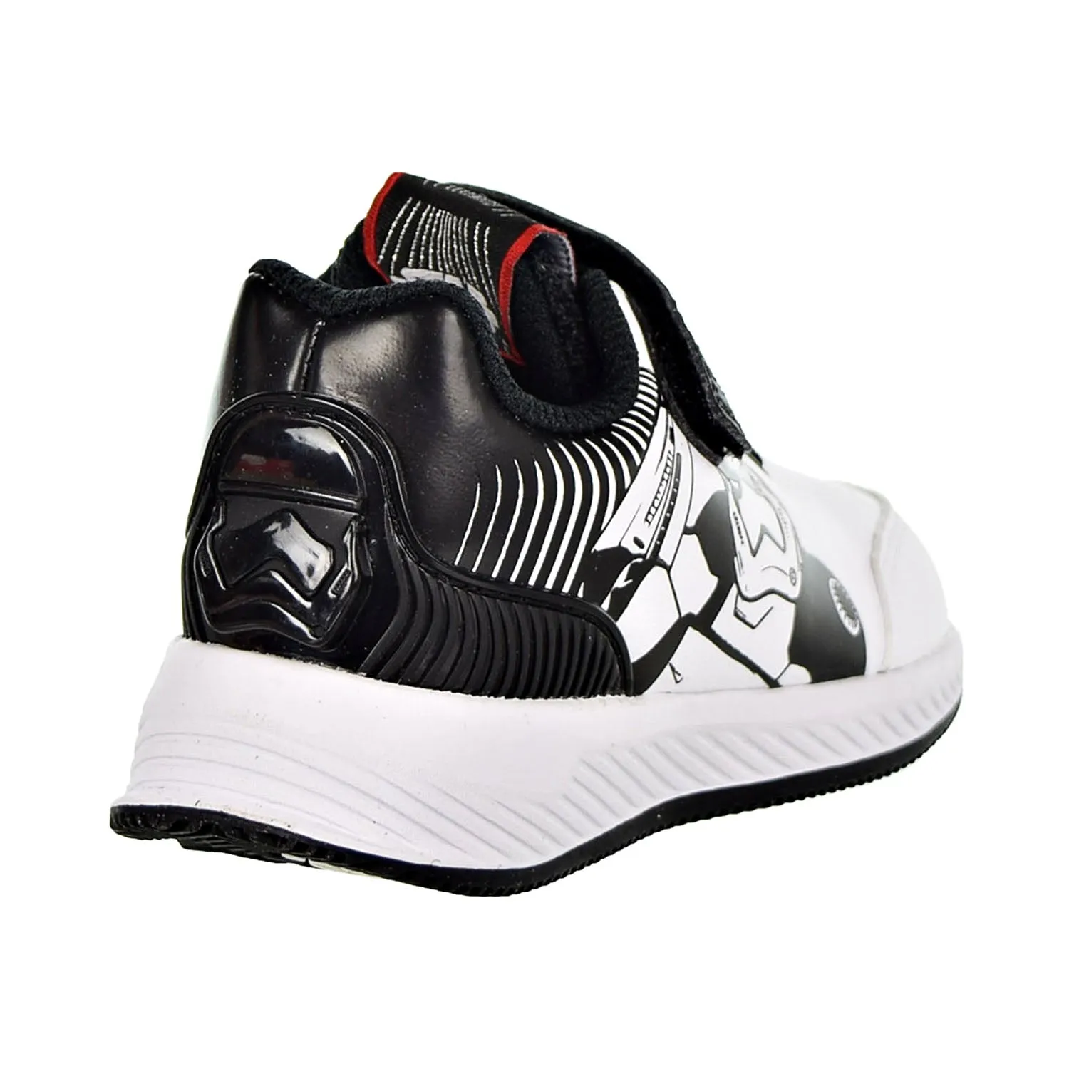 Adidas RapidaRun Star Wars Toddler Shoes Core Black/Cloud White/Scarlet