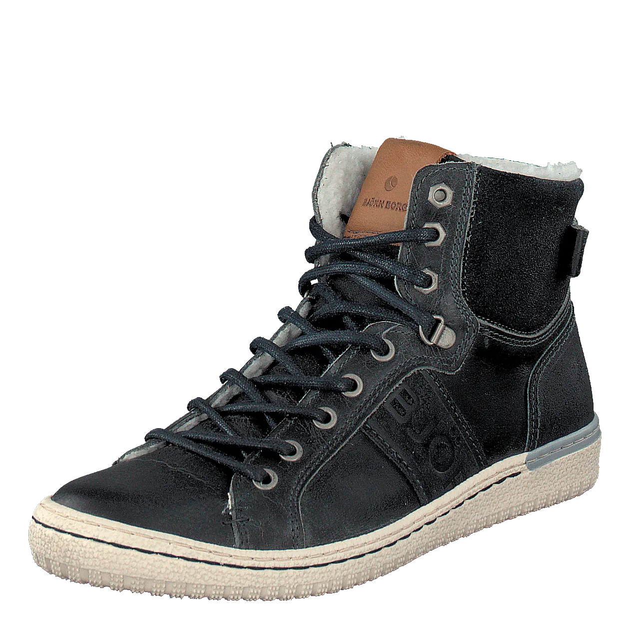 Alec Mid Fur Navy