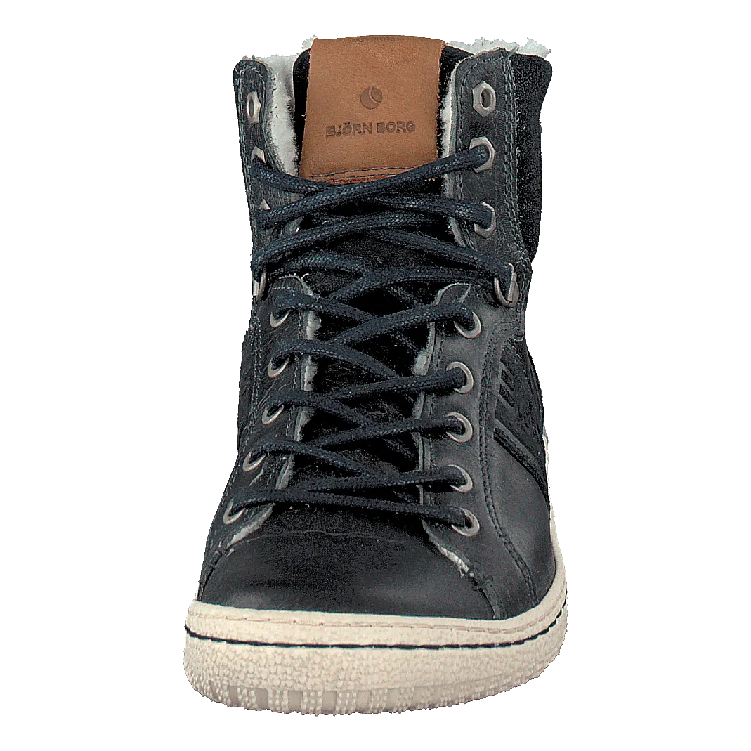 Alec Mid Fur Navy