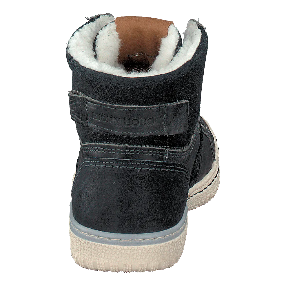 Alec Mid Fur Navy