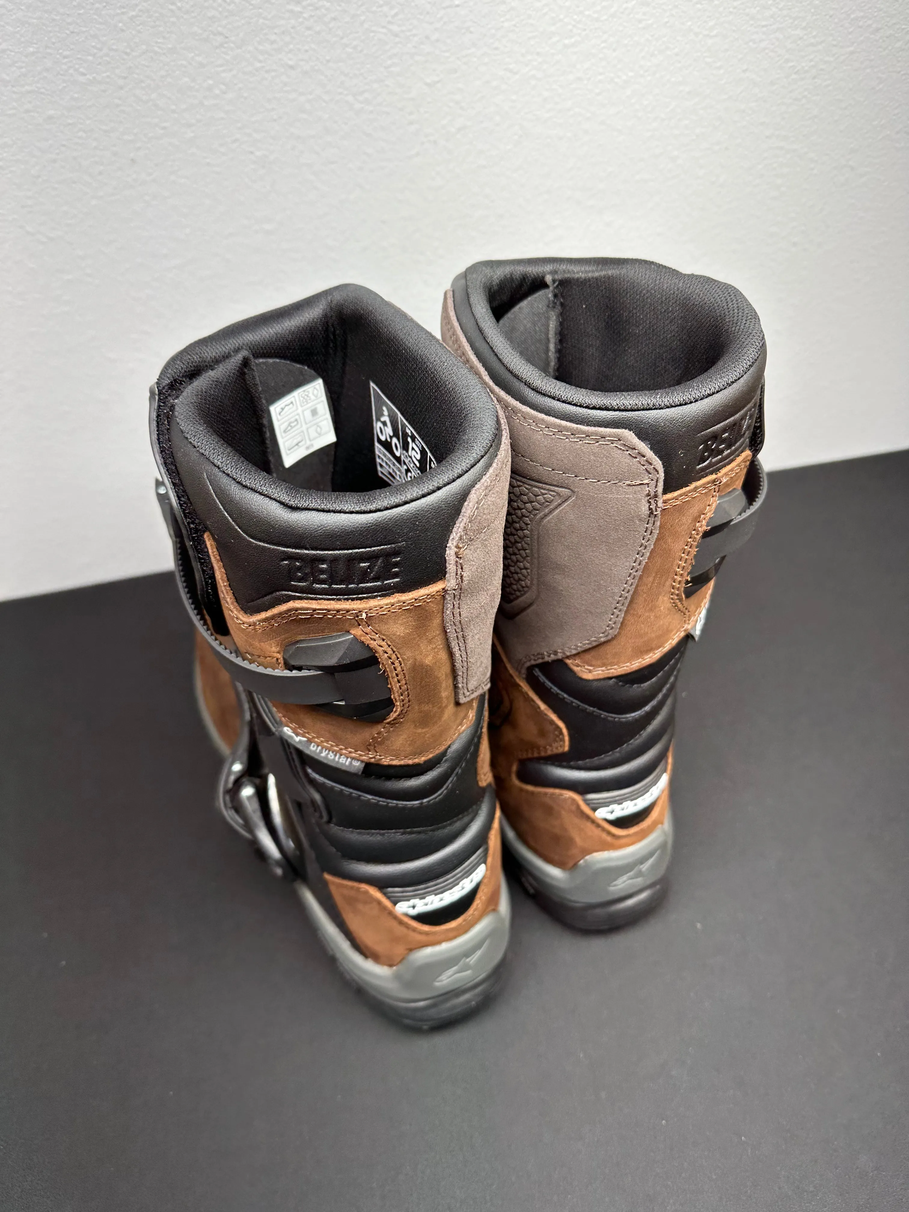 Alpinestars Belize Drystar Boots Oiled Brown