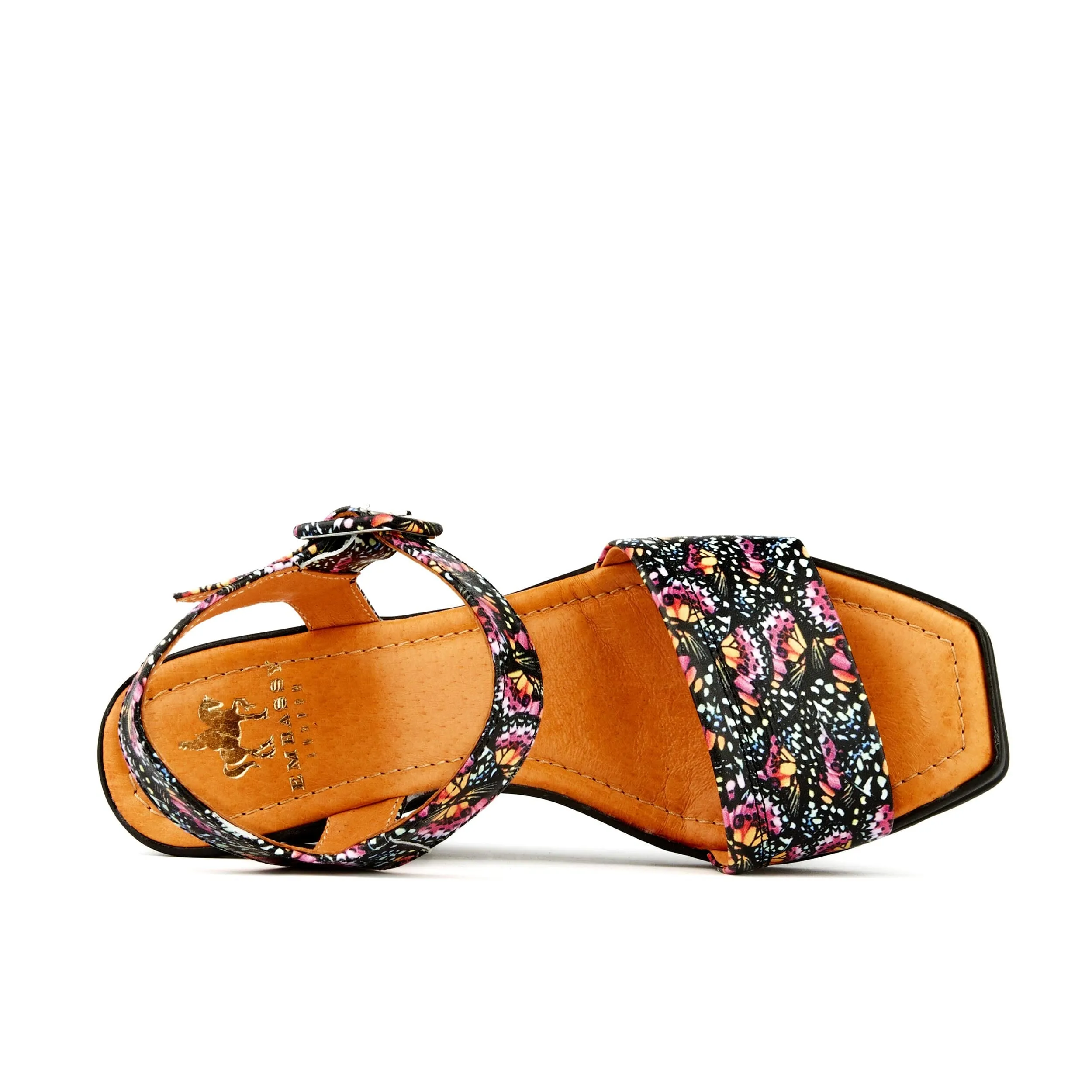 Amanda - Black & Pink Floral