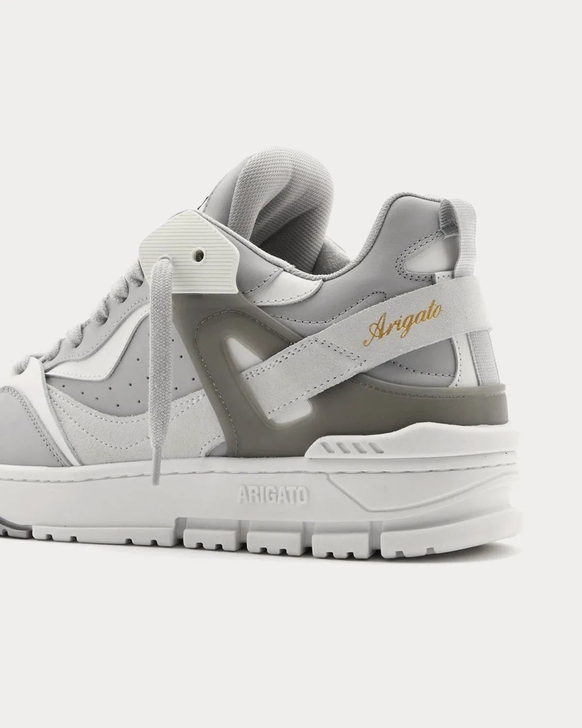 Astro Grey / White Low Top Sneakers