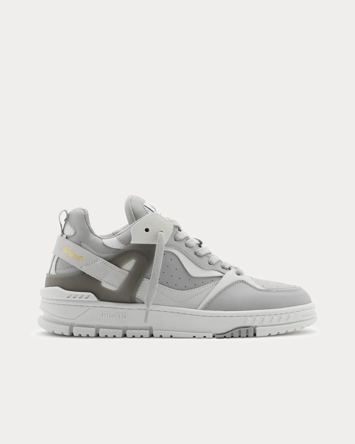 Astro Grey / White Low Top Sneakers
