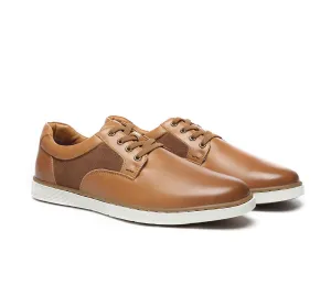 Australian Shepherd® Lace Up Sheepskin Casual Men Shoes Daniel