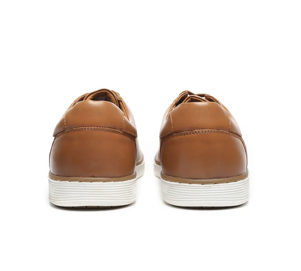 Australian Shepherd® Lace Up Sheepskin Casual Men Shoes Daniel