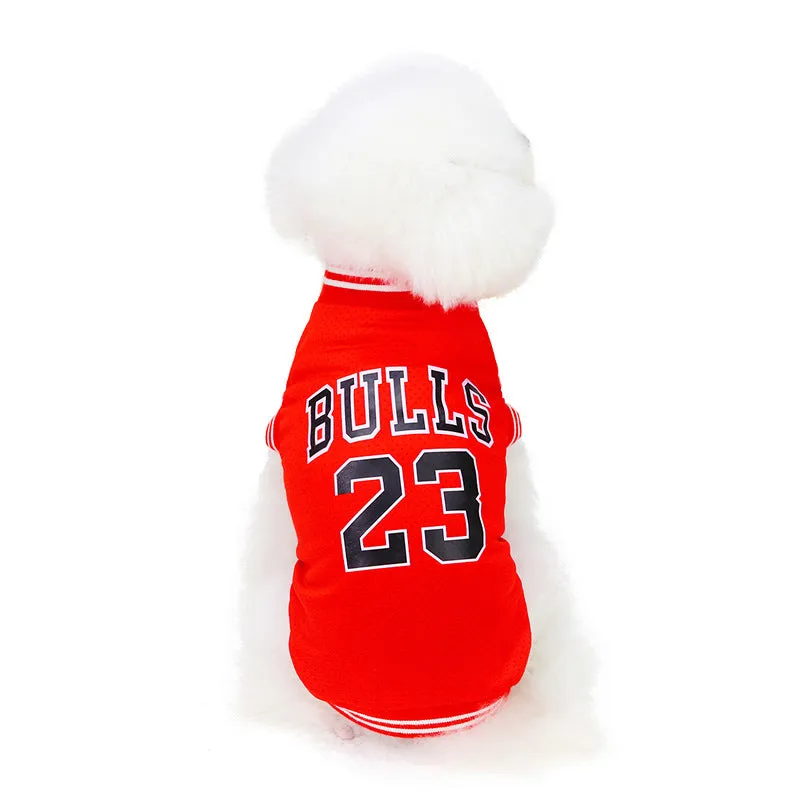 Breathable sports vest pet clothing