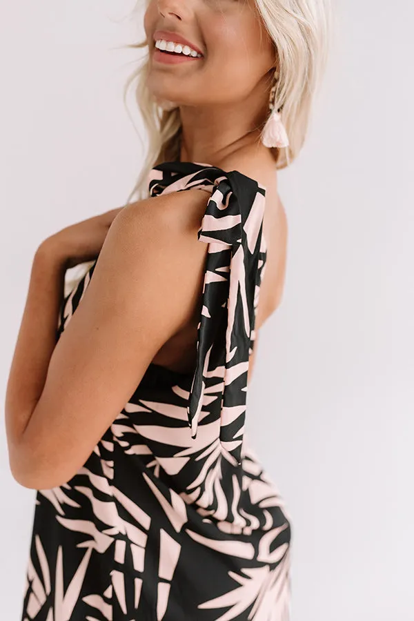 Cafe Au Lait Dress In Black