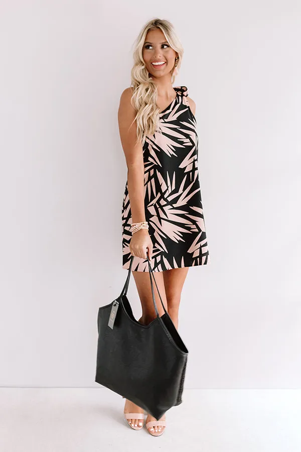 Cafe Au Lait Dress In Black