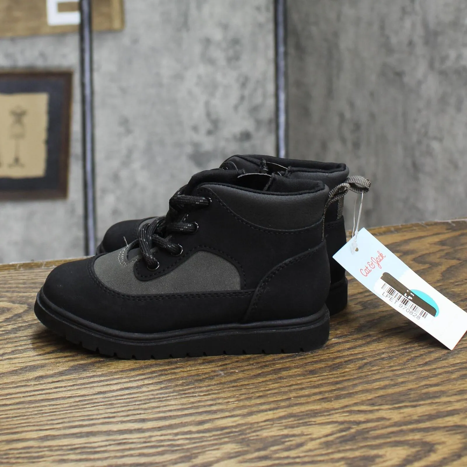 Cat & Jack Toddler Boys Lace Up Han Boots 88435641