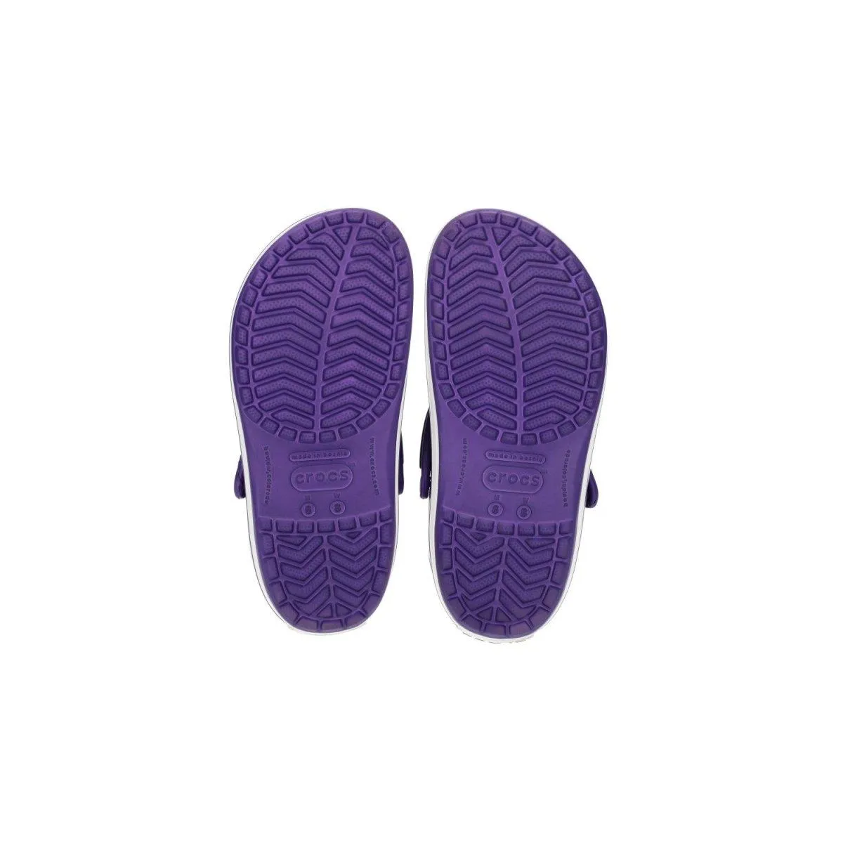 Crocs Crocband Clogs Rubber Purple Colour For Women
