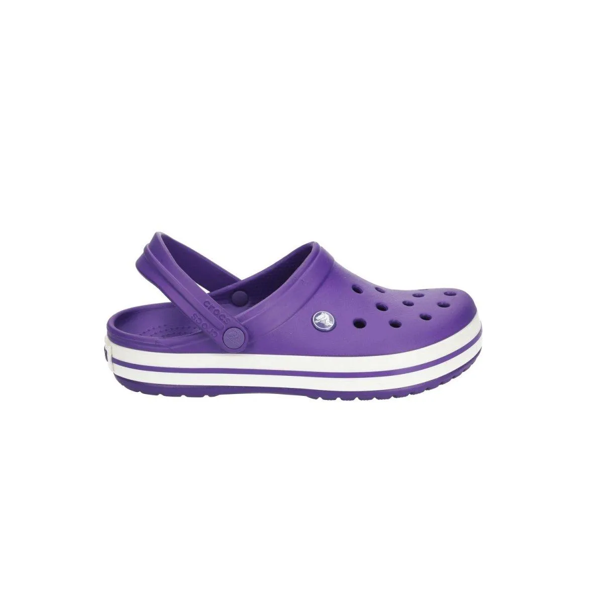 Crocs Crocband Clogs Rubber Purple Colour For Women