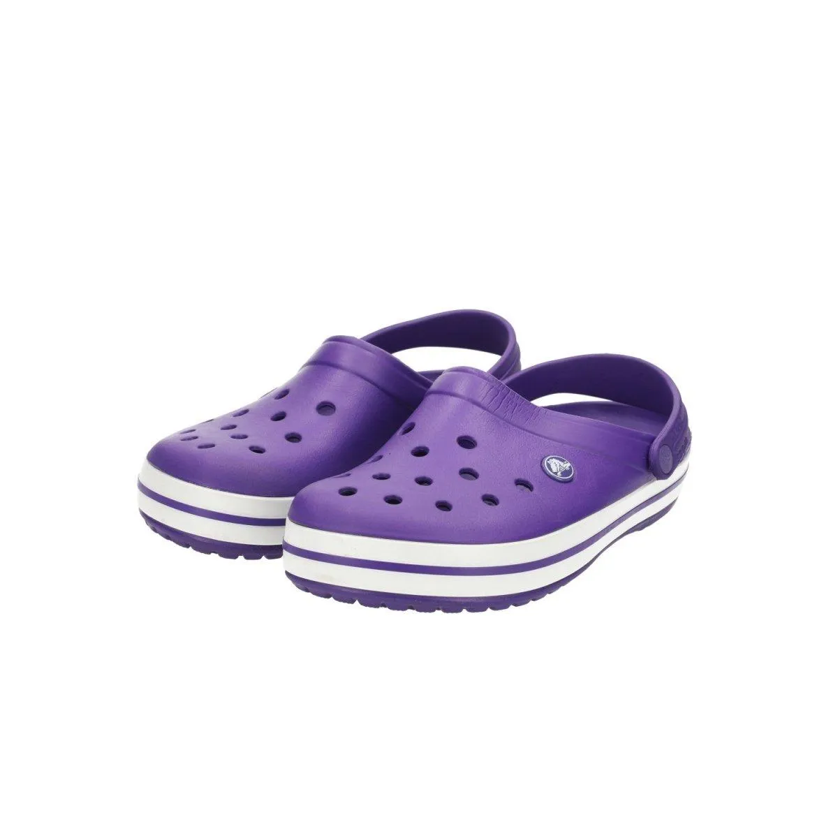 Crocs Crocband Clogs Rubber Purple Colour For Women