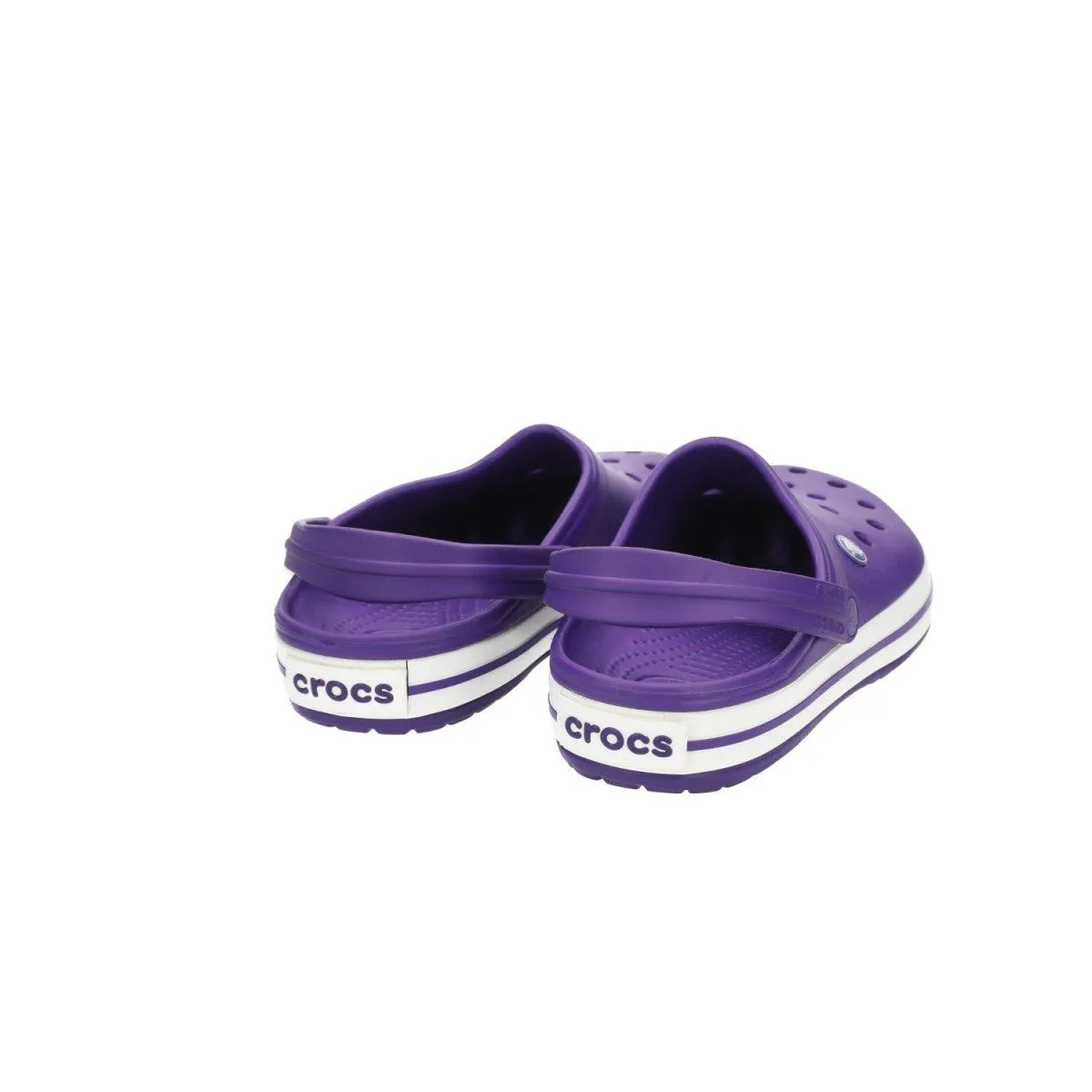 Crocs Crocband Clogs Rubber Purple Colour For Women