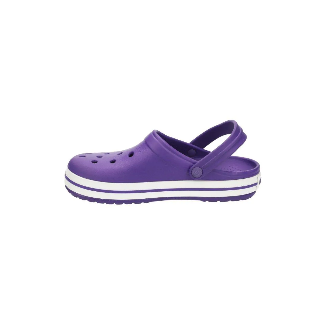 Crocs Crocband Clogs Rubber Purple Colour For Women