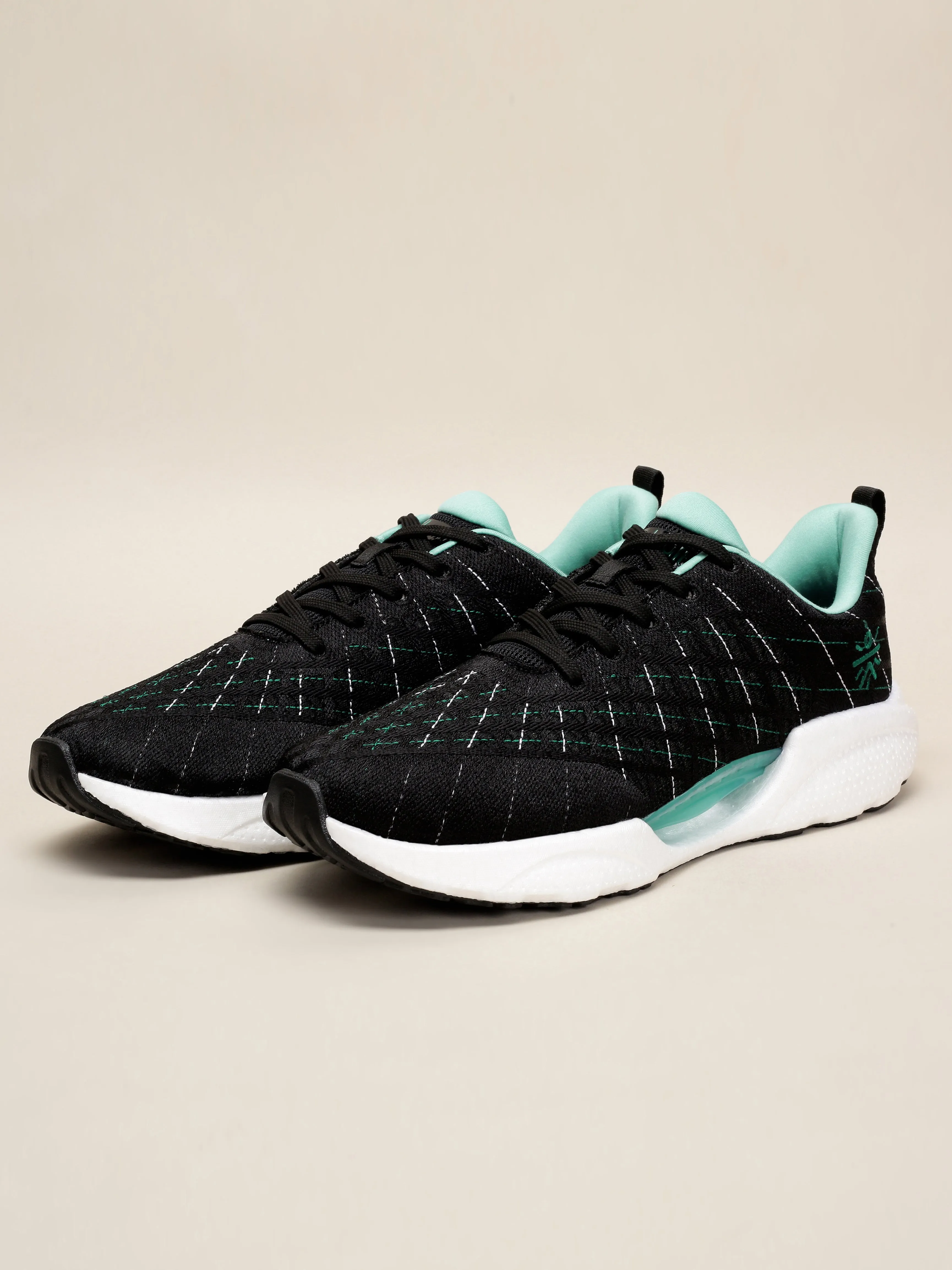 Cult Men's MeshBlaze Walking Shoes - Black