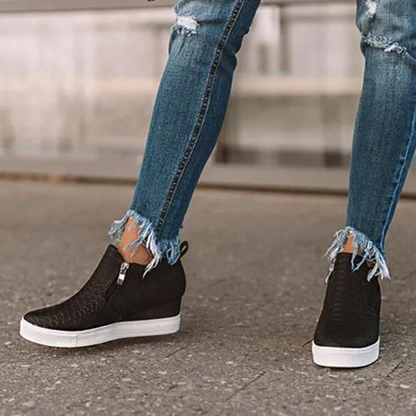 Daily Comfy Wedge Heel Sneakers