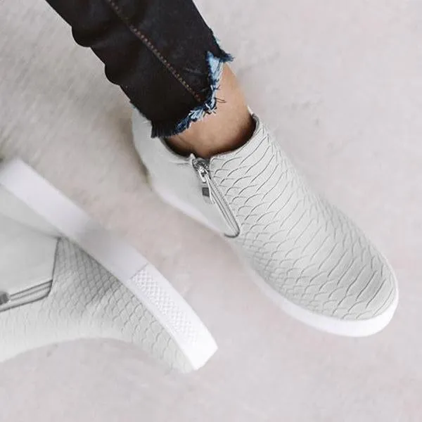 Daily Comfy Wedge Heel Sneakers