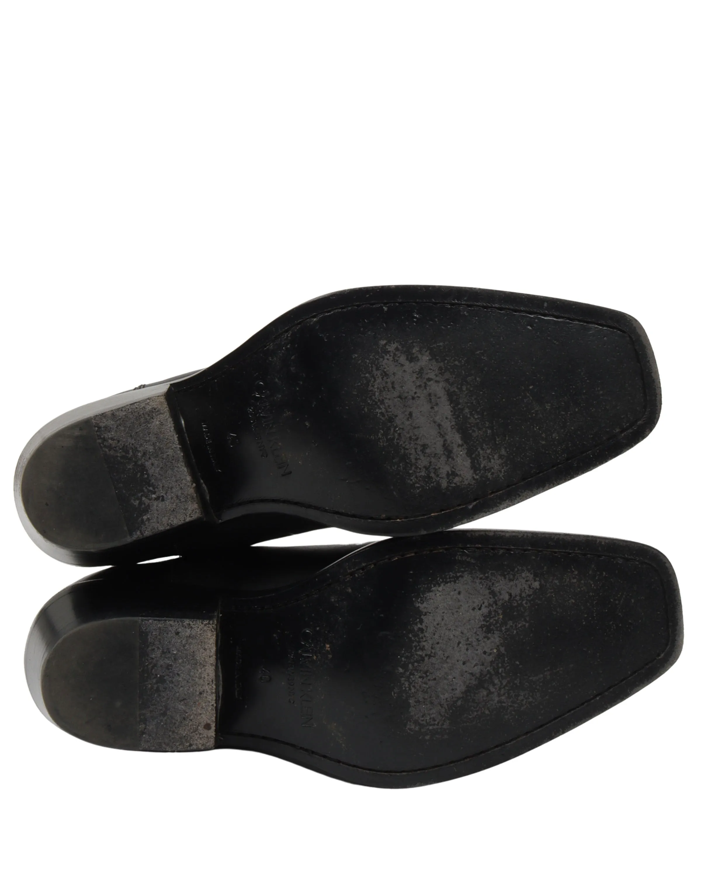 Distressed Western Chris Steel-Toe Chelsea Boots
