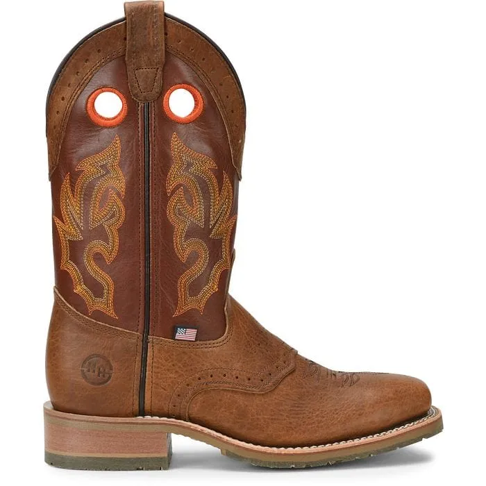 Double H Men's Mickey Brown Steel Toe Work Boots DH5400