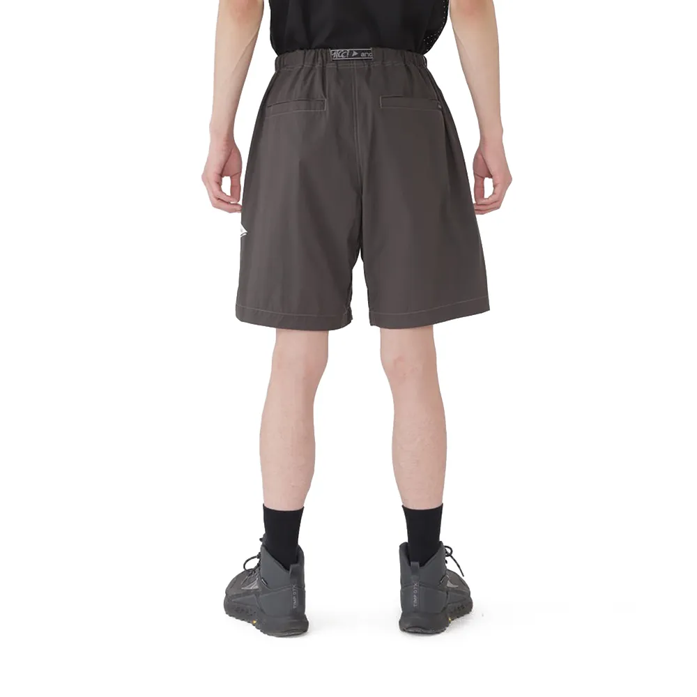 Gramicci x and wander Brushed Nylon Short 'Charcoal'