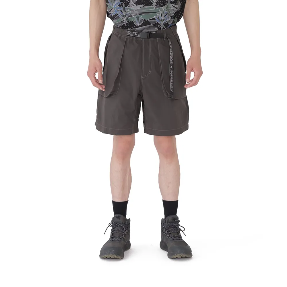 Gramicci x and wander Brushed Nylon Short 'Charcoal'