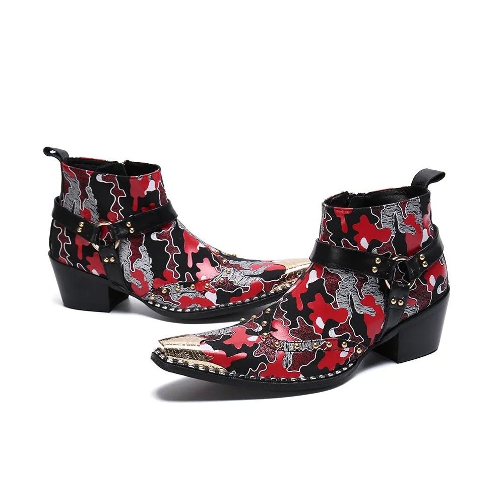 Harness Boots Camo Vamp