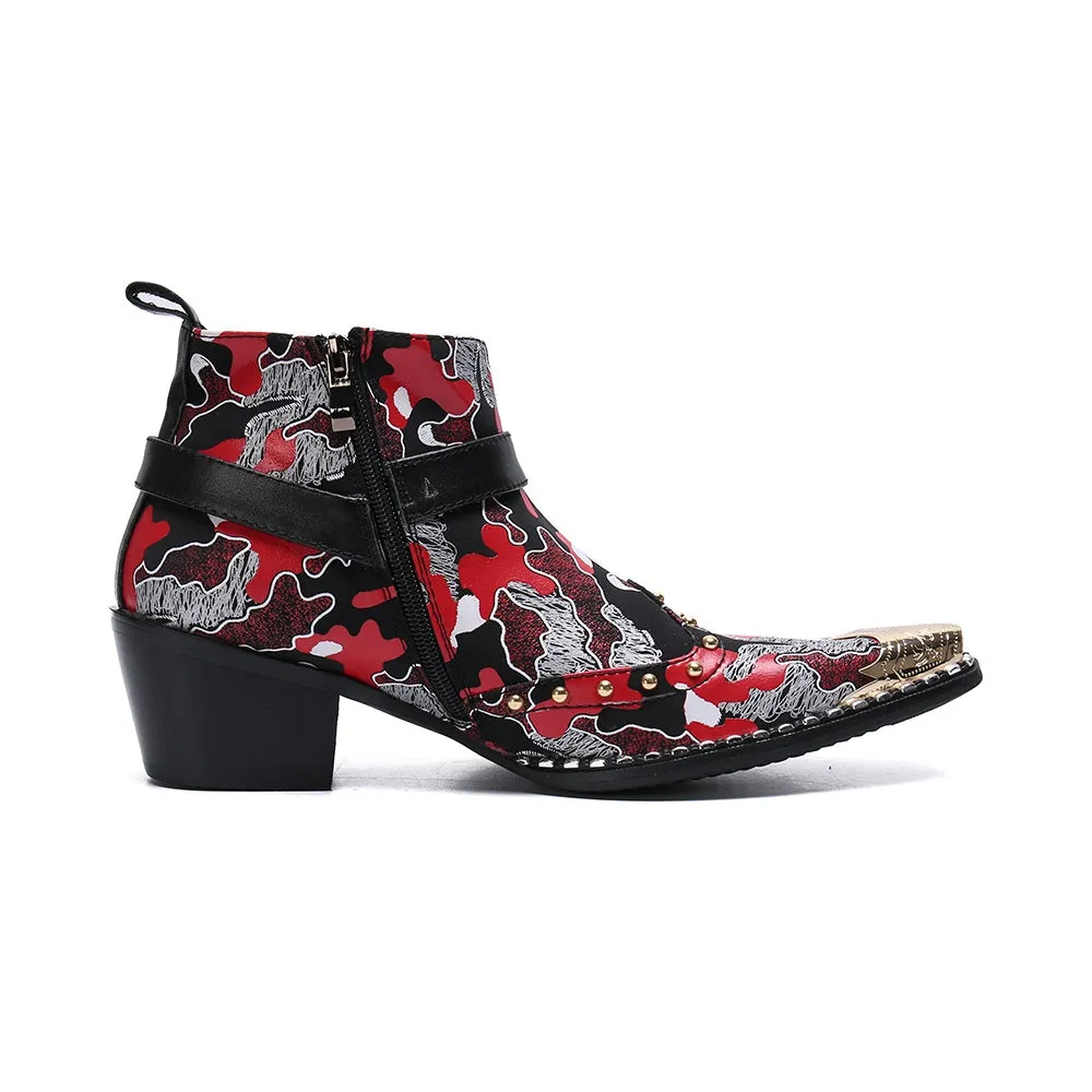 Harness Boots Camo Vamp