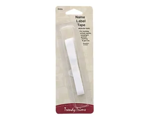 Hemline Name Label Tape