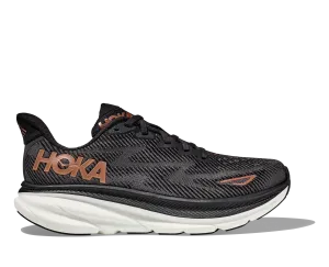 Hoka Womens Clifton 9- Black/Copper (1127896-BCPPR)