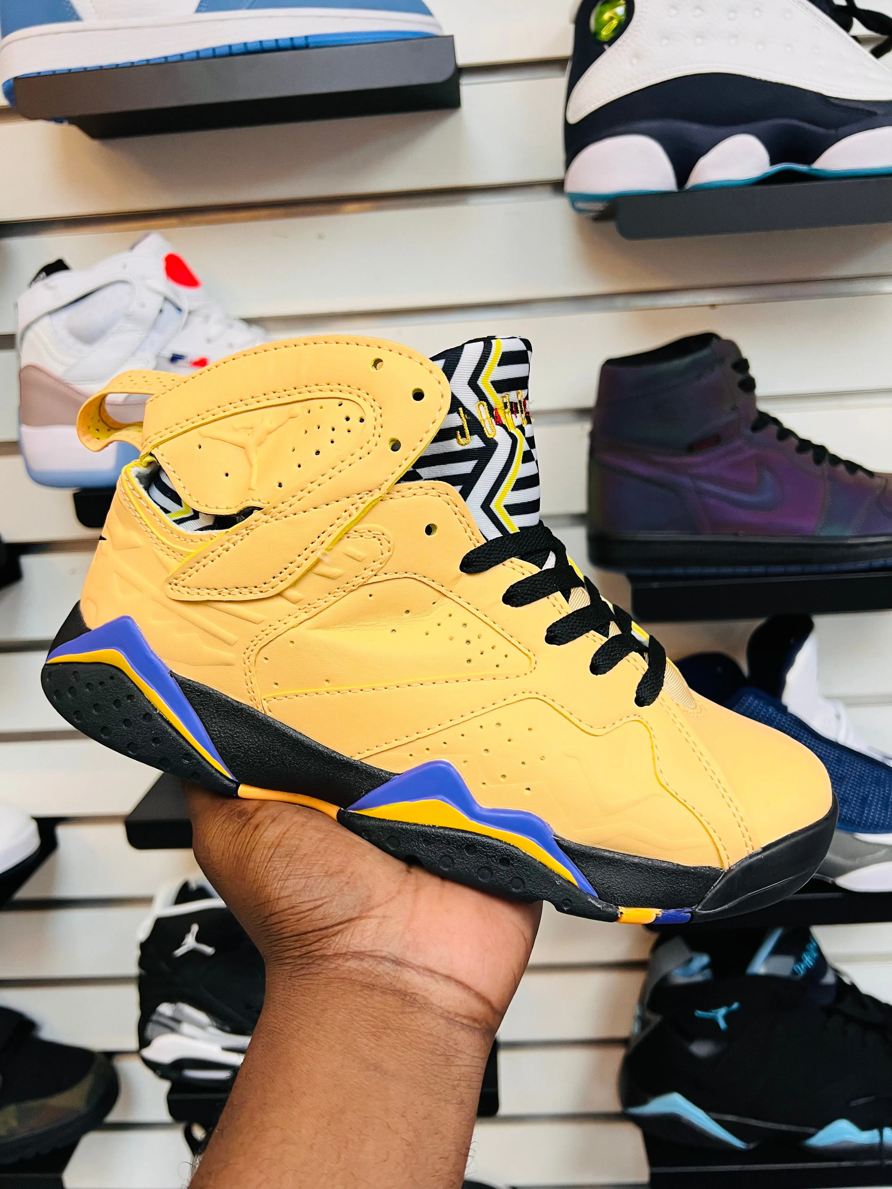 Jordan 7 Retro “Sapphire Yellow”