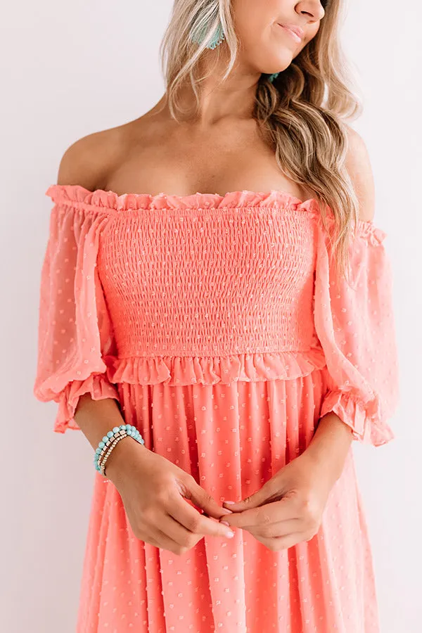 Key West Wonderful Maxi In Coral