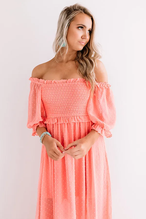 Key West Wonderful Maxi In Coral