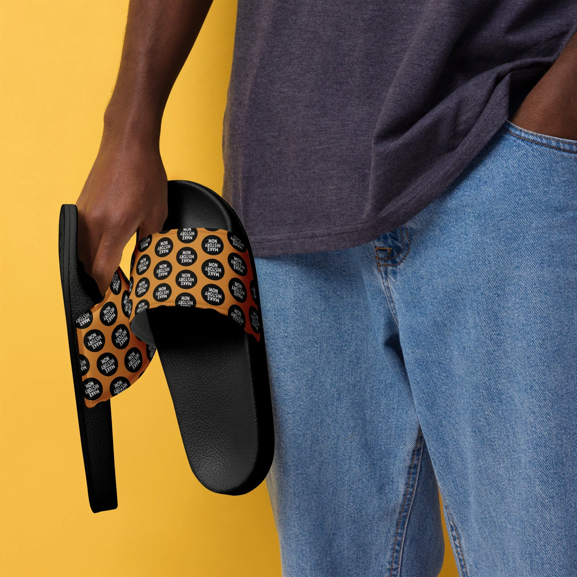 Make History Now Pattern Sport Slides