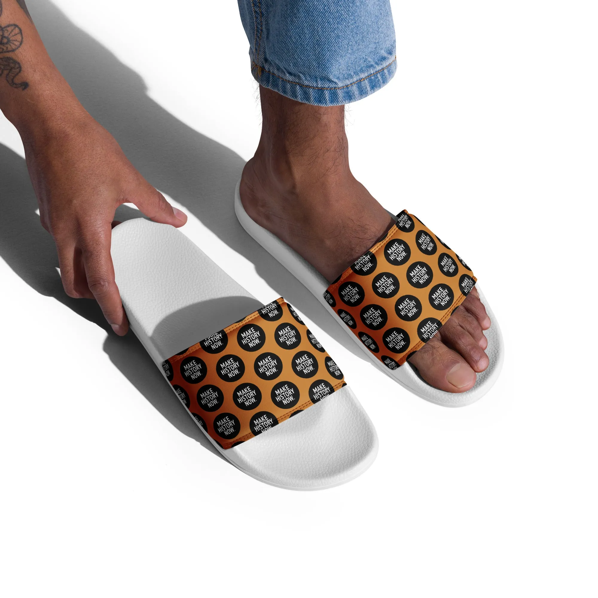 Make History Now Pattern Sport Slides