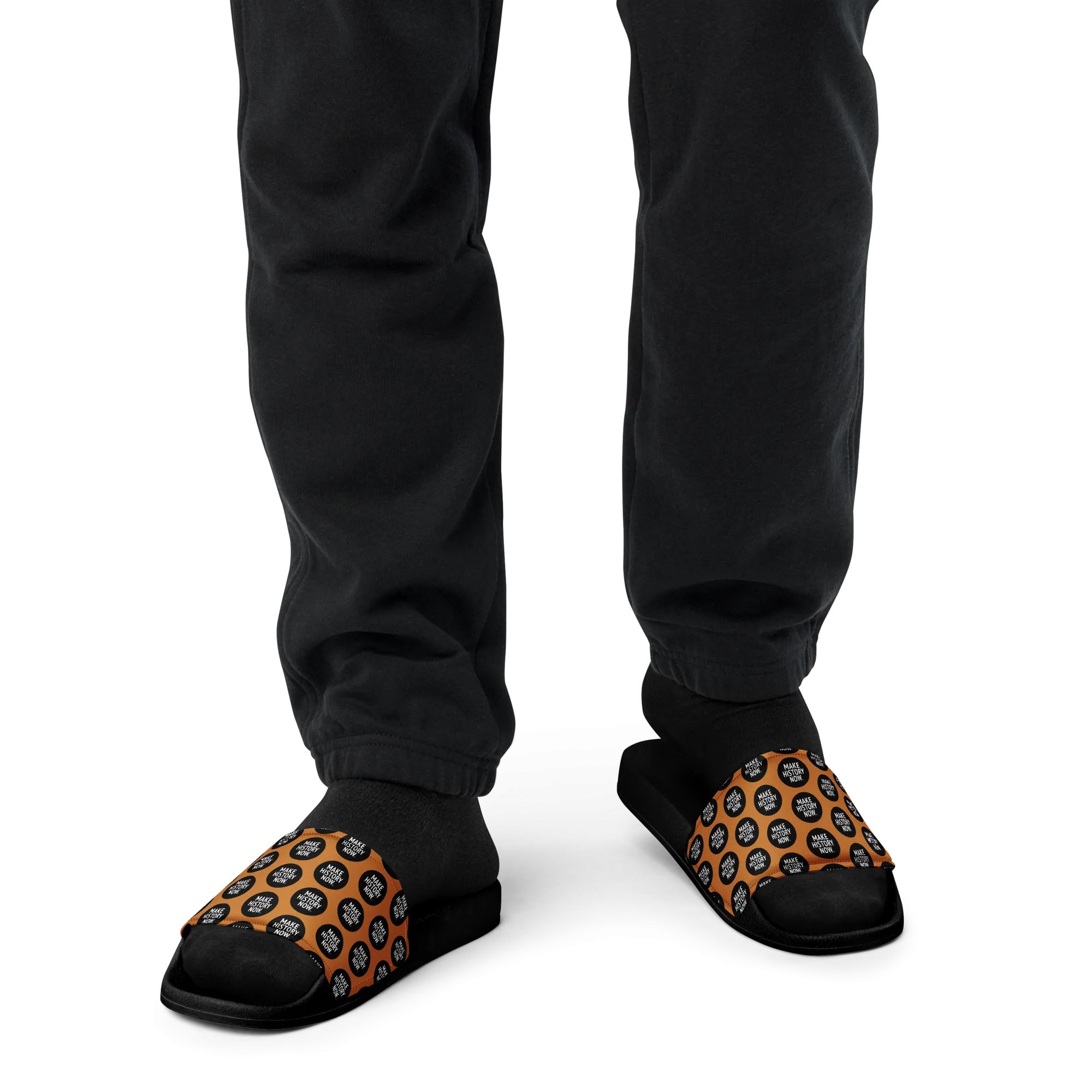 Make History Now Pattern Sport Slides