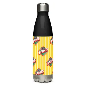 MDS Sports Stainless Steel Water Bottle - Black