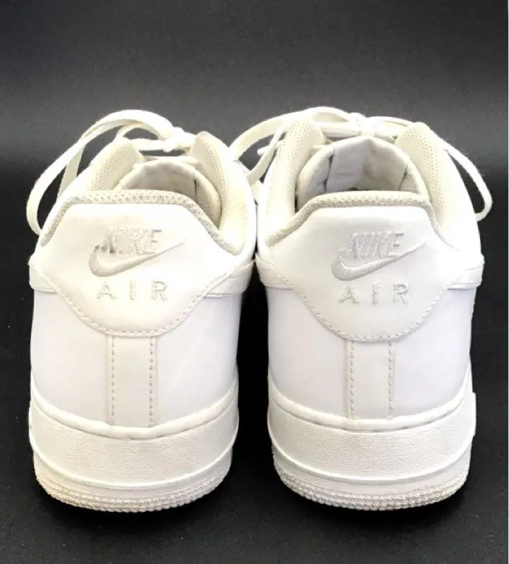 Nike Men's Air Force 1 Low '07 315122-111 White Basketball Shoes - Size 11.5