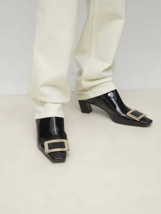 Roger Vivier   45mm Belle Vivier patent leather boots 