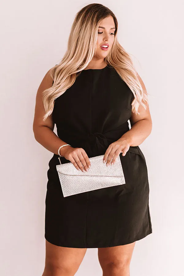 Royal Avenue Front Tie Dress Curves
