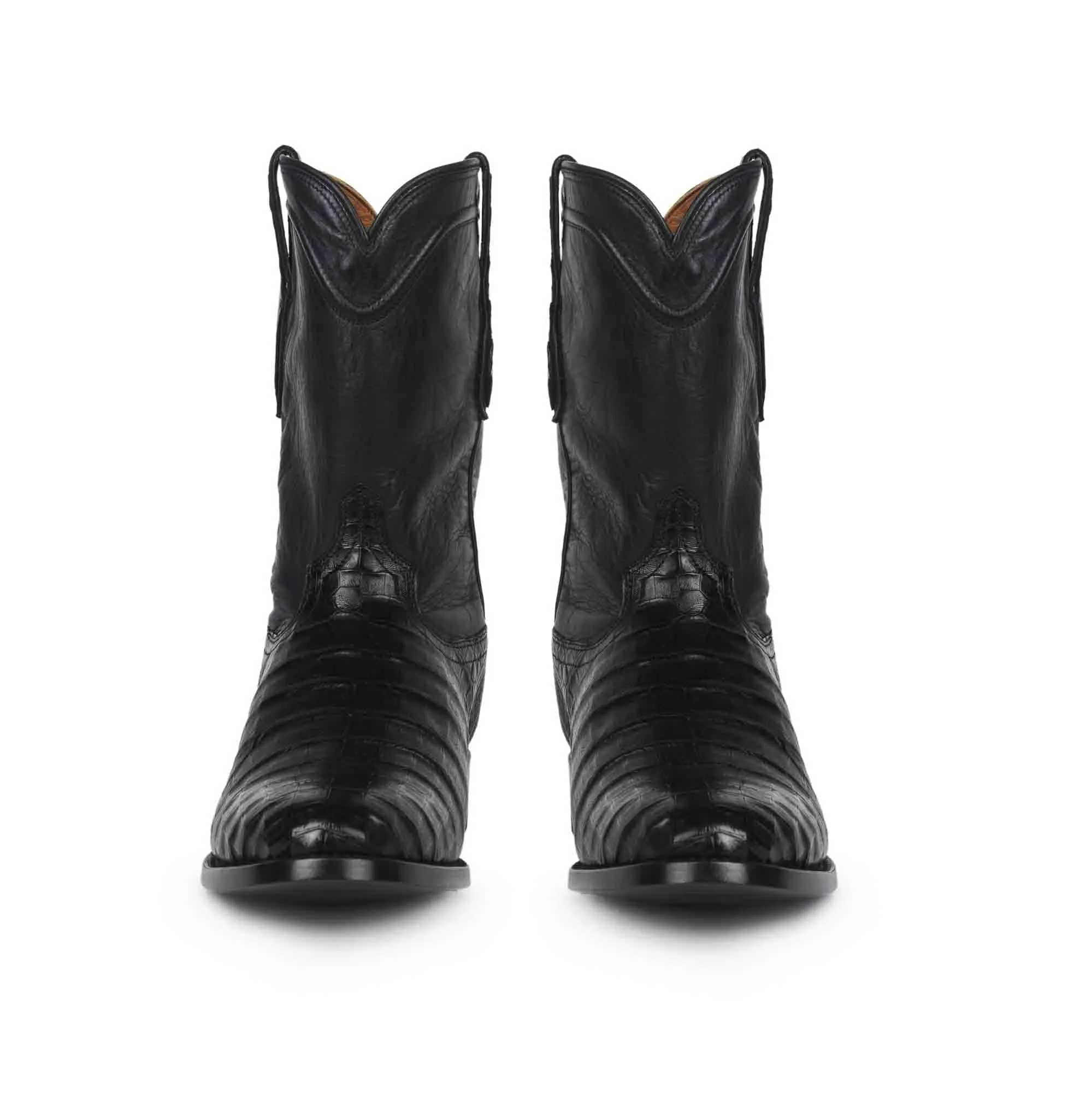 Rujo Boots Men's The Ranger Midnight Caiman Belly Boots