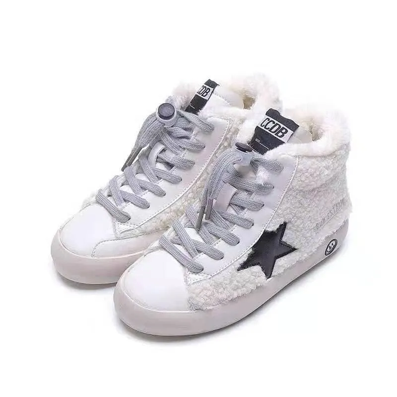 Sherpa Star High Top Sneakers