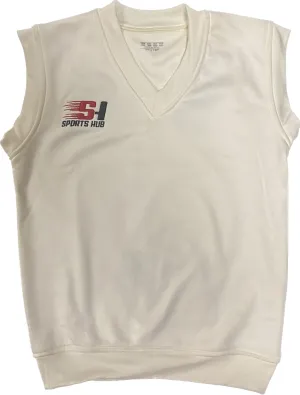 SPORTS HUB WHITES JUMPER SLEEVE LESS