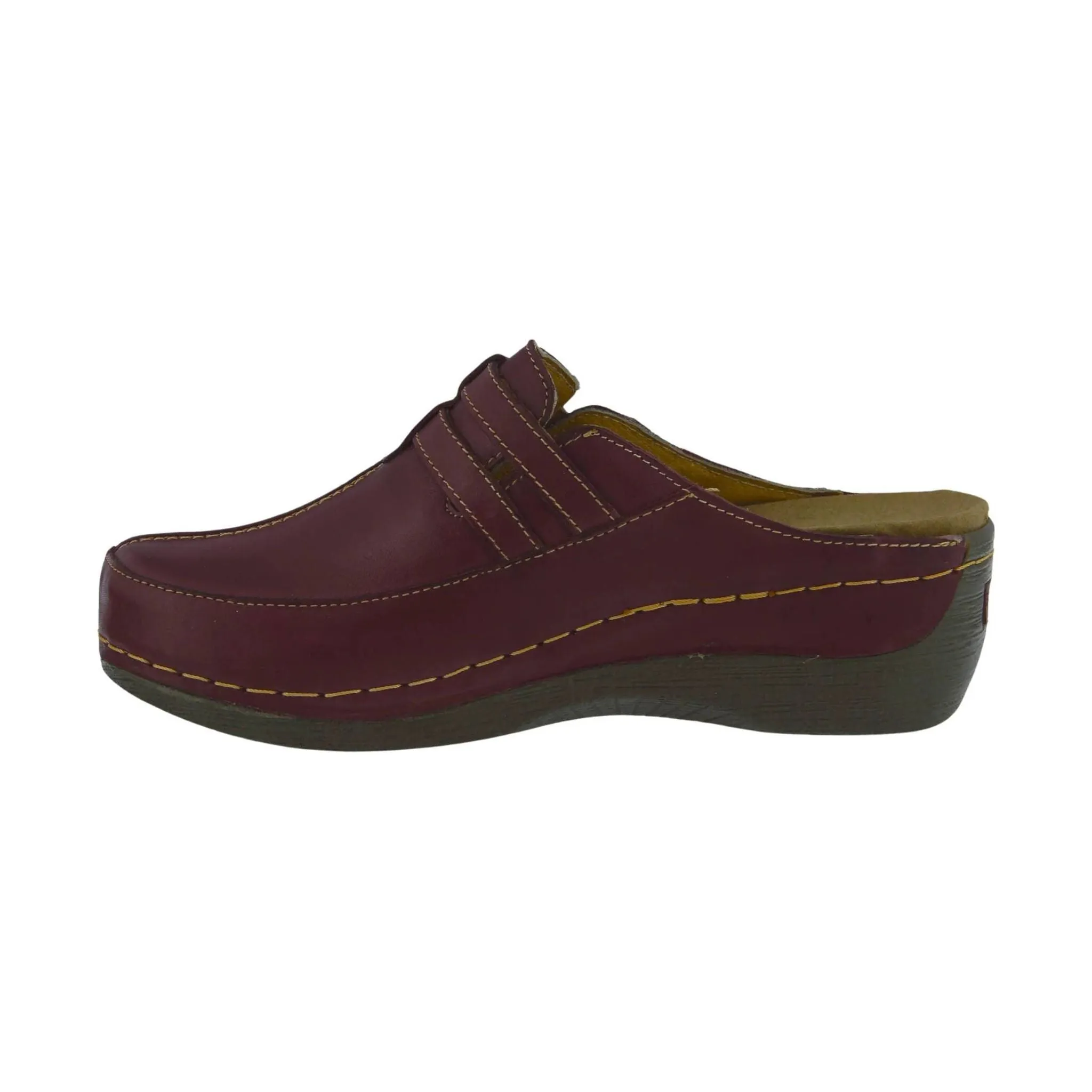 Spring Step Women's Happy Clogs - Bordeaux