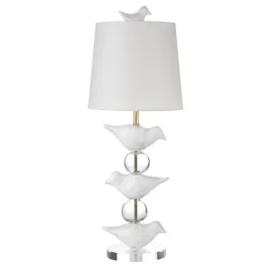 Stack Tweety Lamp in White