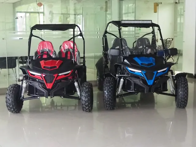 Trailmaster Cheetah 8 Off Road UTV / Go Kart / side-by-side with upgraded rear suspension