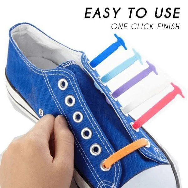 Tying-Free Elastic Shoelaces