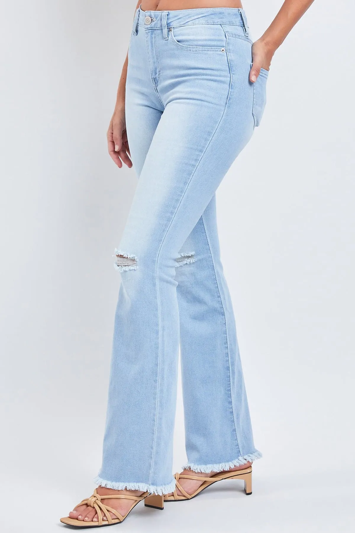 Women's Essential Fray Hem Flare - Regular